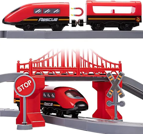 DIY Train & Car Track set