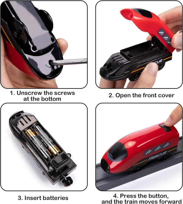 DIY Train & Car Track set