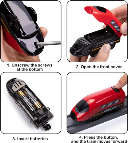 DIY Train & Car Track set